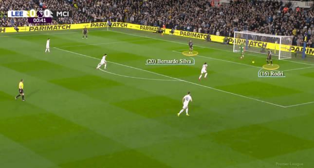 电竞竞猜-TA解析曼城门球战术：两名后腰禁区内接球破解对手人盯人逼抢